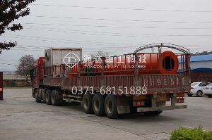 滿(mǎn)載出發(fā)，通達(dá)重工有機(jī)肥烘干機(jī)設(shè)備發(fā)貨忙